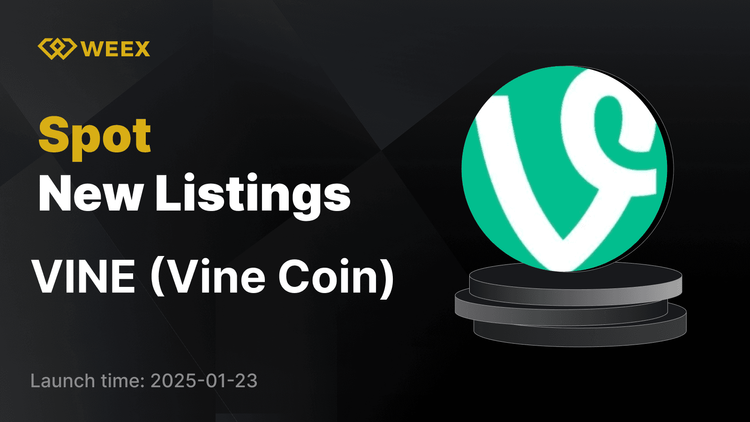 Vine Coin (VINE) 现已上市，VINE USDT 交易对在 WEEX 开放